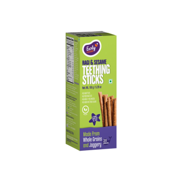 Ragi & Sesame Teething Sticks