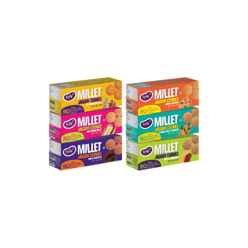 Pack of 6 - Millet Jaggery Cookies