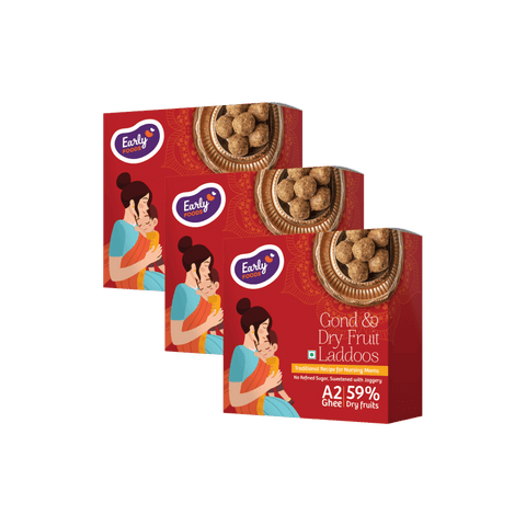 Pack of 3 - Gond Laddoos